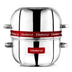 Blueberryâ€™s 1 kg Stainless Steel Thermal Rice Cooker Choodarapetty with Pot