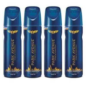 PARK AVENUE Good Morning Wake up Deodorant Men & Women Pack Of 4,150 Ml