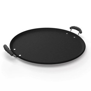 Impex IPT-35 Nonstick Aluminium Induction Base Pathiri Tawa (Round, 35 cm, Black)