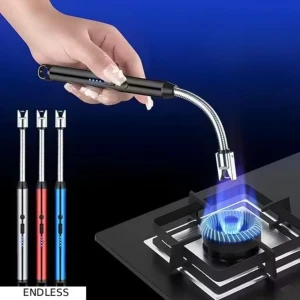 Rechargeable Long Lighter With Flexible Neck