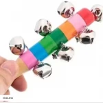 Wooden Hand Craft Baby Sound Making Toys Multi Colour (Pack of 3)