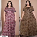 Nighty Cotton Jumbo Plus Size XL to XXXL